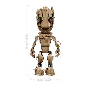 LEGO Super Heroes 76217  I am Groot, 4 image