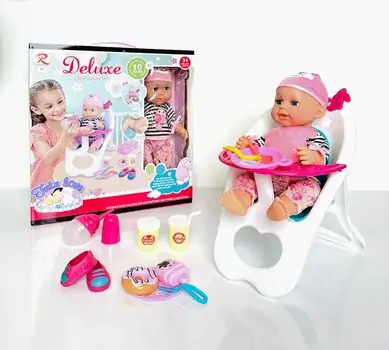 Moni Toys Doll 8385 სათამაშო თოჯინა აქსესუარებით