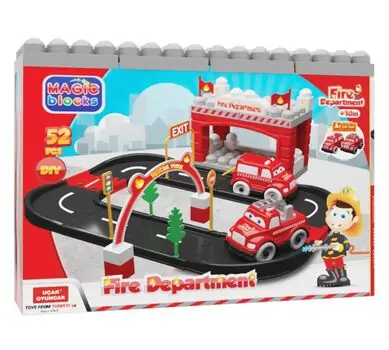 Magic Blocks Firefighter Set - სათამაშო კონსტრუქტორი