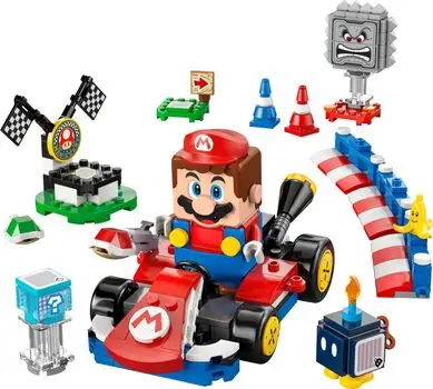 Lego Super Mario 72043 Mario Kart™ – Interactive LEGO® Mario™ & Standard Kart, 2 image