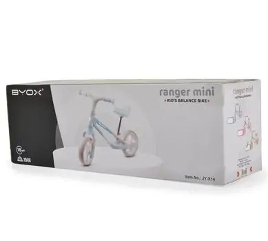 Byox Mini balance bike Ranger Mini Green (საბავშვო ველოსიპედი ბალანს ბაიკი), 7 image