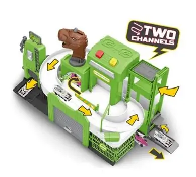 Dinosaur Paradise Track Set - სათამაშო დინოზავრის ტრასა, 3 image