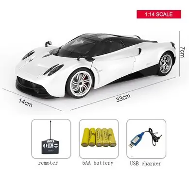 Remote Control Adar Sports Car - სათამაშო დისტანციურად მართვადი მანქანა, 2 image