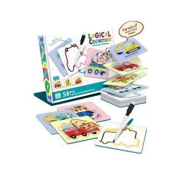 Logical Cognition Puzzle - სათამაშო შემეცნებითი ფაზლი