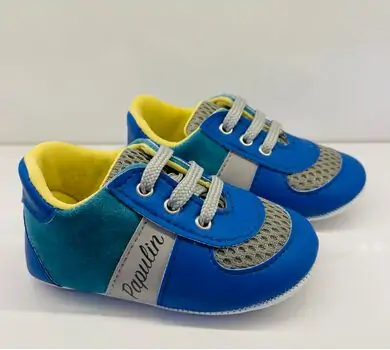 Papulin Baby Shoes 0-12 Months 2136 ჩვილის ფეხსაცმელი GREEN