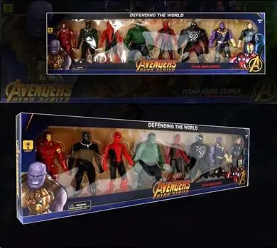Avengers Set Hero Series YK5990-18A MARVEL-ის სუპერ გმირების ნაკრები, 11 image
