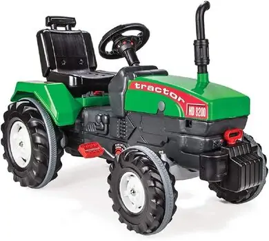 Pilsan 07 294 Pedal Tractor Green - საბავშვო სათამაშო ტრაქტორი