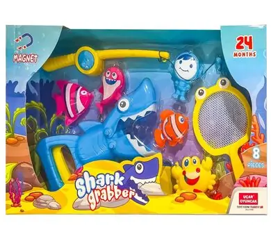 Shark Set - სათამაშო სათევზაო ნაკრები