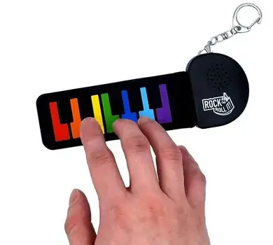 Mini Roll Up Musical Instrument - სათამაშო კეცვადი მუსიკალური ინსტრუმენტი, 3 image