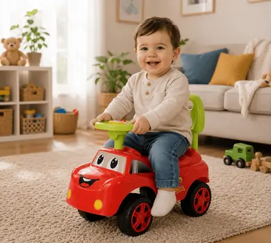Ride On Car Move On Red - გადასაჯდომი მანქანა