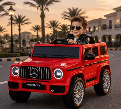 Mercedes Benz G63 Red - ელექტრო მანქანა, 3 image
