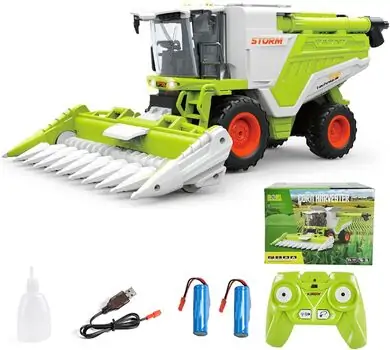 Remote Control Farm Tractor with Spray, Lights & Sound- დისტანციურად მართვადი ტრაქტორი