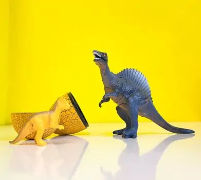საბავშვო სათამაშო დინოზავრი GAME SET DINOSAURS AND CHILDREN IN EGG, 5 image