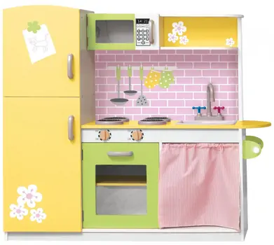 Toy Wooden Kitchen For Kids TX1059-1 საბავშვო ხის სამზარეულო