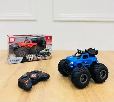 Remote Control Stunt Car ტრანსფორმერი სათამაშო მანქანა