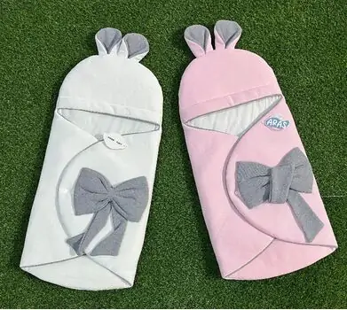 Aras Babe baby nest With Bow - ახალშობილის გამოსაყვანი ბუდე (კონვერტი)