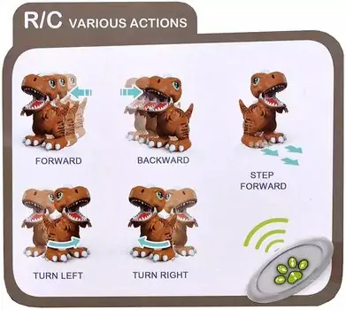 Remote Control Smart T-Rex - სათამაშო დინოზავრი დისტანციური მართვით, 7 image