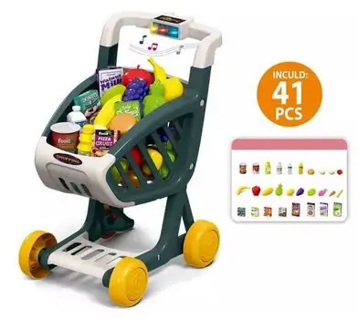 Market Shopping Cart  სათამაშო მარკეტის აქსესუარები, 5 image
