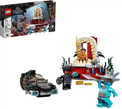 Lego Super Heroes 76213 King Namor’s Throne Room