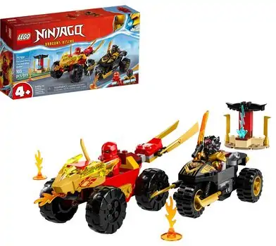 Lego Ninjago 71789 Kai and Ras's Car and Bike Battle
