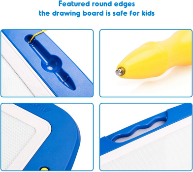 Magnetic Drawing Board - საბავშვო მაგნიტური სახატავი დაფა, 2 image