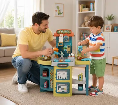 Toddler Tool Set And Trolley for Children -  საბავშვო ხელსაწყოების ნაკრები