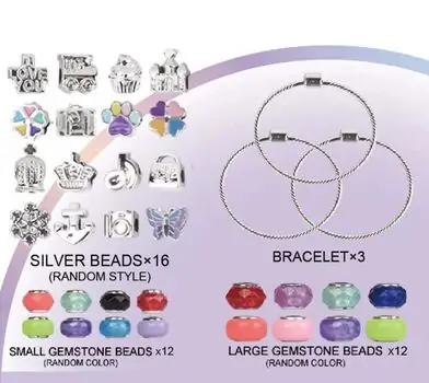 Bracelet Making Kit Set - სამაჯურების დასამზადებელი კომპლექტი, 3 image