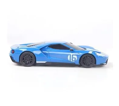 Remote Control Blue Licensed Car 2022 Ford GT Heritage - სათამაშო დისტანციურად მართვადი ფორდის მანქანა, 7 image