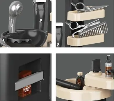 Barbershop Simulation Set - სათამაშო ბარბერშოპის სიმულაციური ნაკრები, 4 image