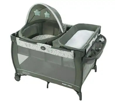 Graco TRAVEL DOME OSKAR ორ დონიანი საწოლ-მანეჟი
