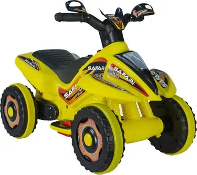 UJ Toys Safari Yellow - საბავშვო კვადროციკლი, 2 image