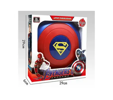 Superman Shield Toy For Kids MYX088-A6 MARVEL-ის სუპერგმირის სუპერმენის ფარი, 2 image