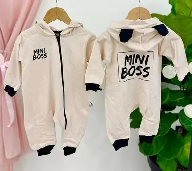 Mini Boss Romper 6034 Beige რომპერი