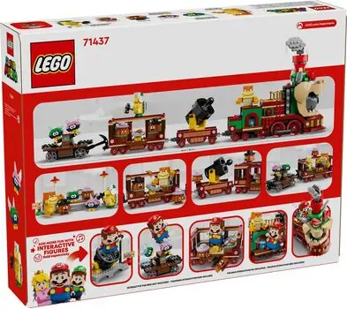 Lego Super Mario 71437 The Bowser Express Train, 6 image