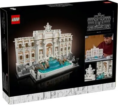 Lego Architecture 21062 Trevi Fountain, 10 image