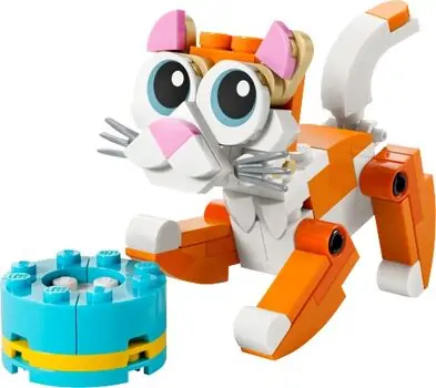 Lego Creator 30714 Orange cat, 2 image
