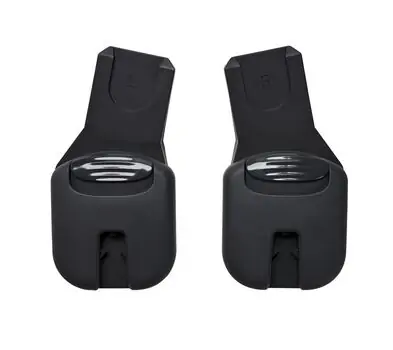 Anex M-Type And E-Type Adapters Black ავტოსავარძლის ადაპტერი ეტლისთვის
