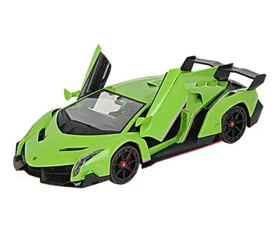 Remote Control Green Car - სათამაშო დისტაცნიურად მართვადი მანქანა, 12 image