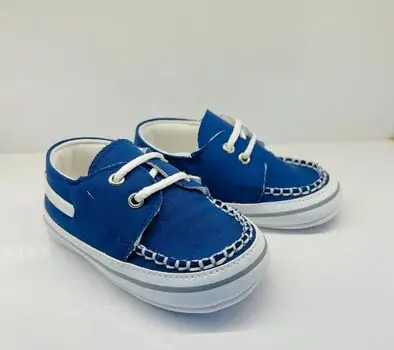 Papulin Baby Shoes 0-12 Months 3145 ჩვილის ფეხსაცმელი BLUE