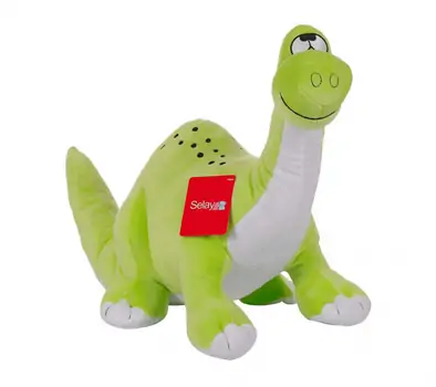 Fluffy Brachiosaurus Green - რბილი სათამაშო დინოზავრი