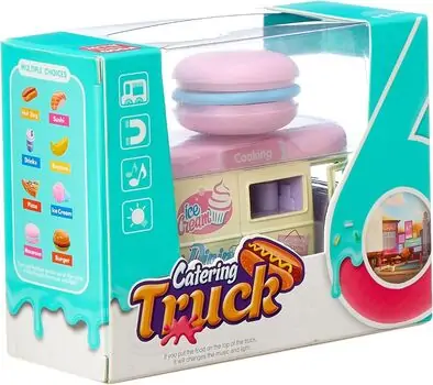 Macarons Pull Back Truck - სათამაშო მექანიკური მანქანა, 4 image