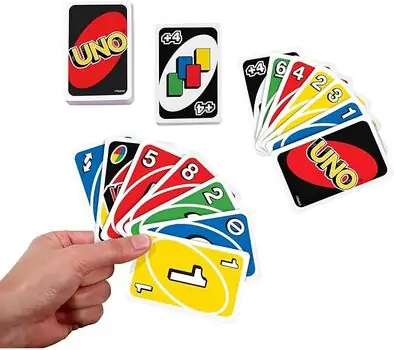 Mattel Karty UNO, Wild Version -უნოს ბარათი