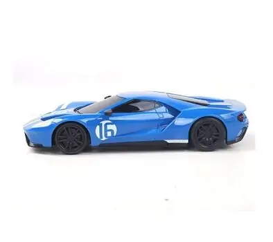 Remote Control Blue Licensed Car 2022 Ford GT Heritage - სათამაშო დისტანციურად მართვადი ფორდის მანქანა, 8 image