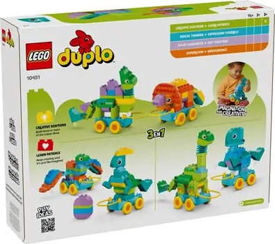 Lego Duplo 10451 3in1 Dinosaurs on Wheels, 10 image