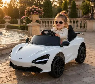 Mclaren Electric Car White - ელექტრო მანქანა