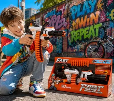 Fun Series Fast Shooter Gun - სათამაშო თოფი