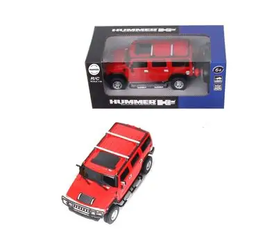Remote Control Red Hummer Car - სათამაშო დისტანციურად მართვადი წითელი ჰამერის მანქანა, 4 image