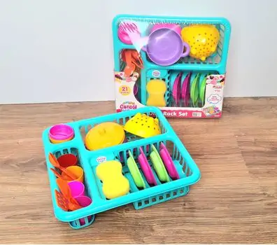 Dede 01169 CANDY DISH RACK SET სათამაშო სამზარეულოს აქსესუარები, 4 image