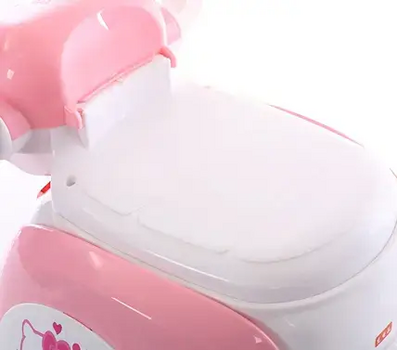 Moped Hello Kitty Pink - საბავშვო ელექტრო მოპედი, 7 image