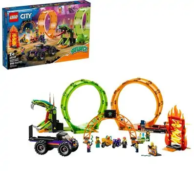 LEGO City 60339 Double Loop Stunt Arena